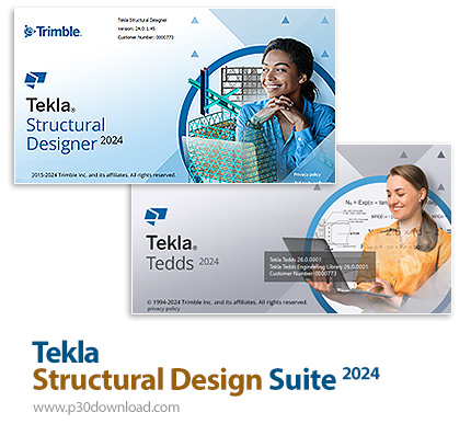دانلود Tekla Structural Design Suite 2024 SP0 x64 - نرم افزارهای طراحی سه بعدی و آنالیز سازه