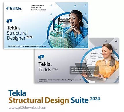 دانلود Tekla Structural Design Suite 2024 SP0 x64 - نرم افزارهای طراحی سه بعدی و آنالیز سازه