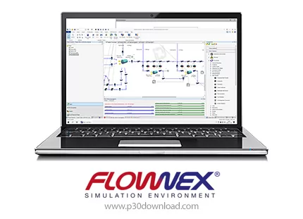 دانلود Flownex SE 2024 v8.16.0.5519 x64 - نرم افزار فلونکس برای شبیه ‌سازی رفتار سیستم‌ های انتقال ح