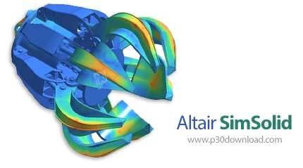 دانلود Altair SimSolid 2024.0 x64 + Tutorials - نرم افزار ساده سازی فرآیند تحلیل المان محدود در اسمب
