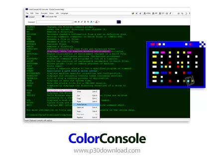 دانلود ColorConsole v6.92 + Portable - نرم افزار جایگزین برنامه خط فرمان و پاورشل