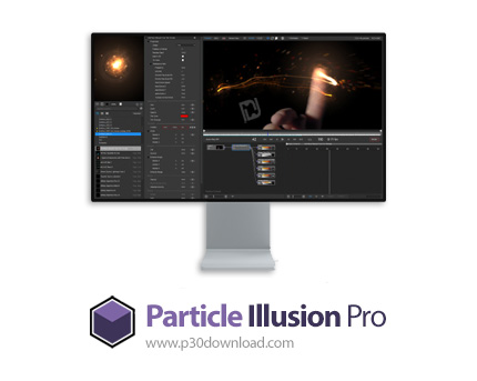 دانلود Boris FX Particle Illusion Pro 2024.5 v17.5.1.698 x64 - نرم افزار ساخت جلوه های ویژه از ذرات 