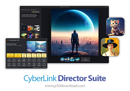 دانلود CyberLink Director Suite 365 v13.0 x64 - مجموعه نرم افزارهای ویرایشگر ویدئو، عکس و صدا