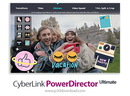 دانلود CyberLink PowerDirector Ultimate 2025 v23.0.1011.0 x64 - نرم افزار ویرایش فیلم