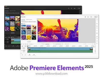 دانلود Adobe Premiere Elements 2025 v25.0 x64 - پریمیر المنت، نسخه ساد