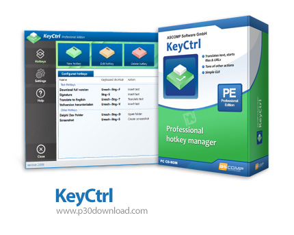 دانلود KeyCtrl Professional v2.009 - نرم افزار مدیریت و ایجاد کلید های میانبر در ویندوز