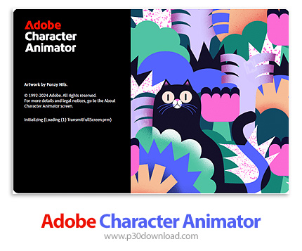 دانلود Adobe Character Animator 2025 v25.0 x64 - کاراکتر انیمیتور ۲۰۲۵، نرم افزار ساخت انیمیشن‌های ۲