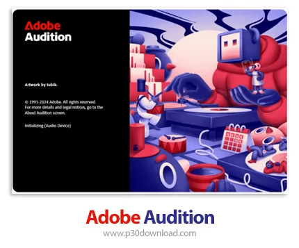 دانلود Adobe Audition 2025 v25.3.0.071 x64 - آدیشن ۲۰۲۵، نرم افزار ویرایش فایل‌های صوتی
