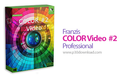 دانلود Franzis COLOR Video #2 Professional v2.23.04078 - نرم افزار ویرایش و اصلاح رنگ ویدیوها