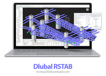 دانلود Dlubal RSTAB v9.04.0011 x64 - نرم افزار طراحی سه بعدی و آنالیز سازه