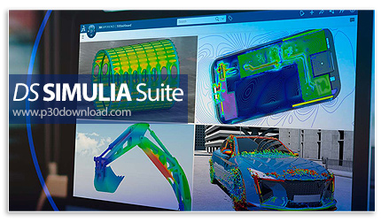 دانلود DS SIMULIA Suite 2025 (Abaqus CAE /Isight/fe-safe/Tosca/CloudView) x64 - جامع‌ترین مجموعه مهن