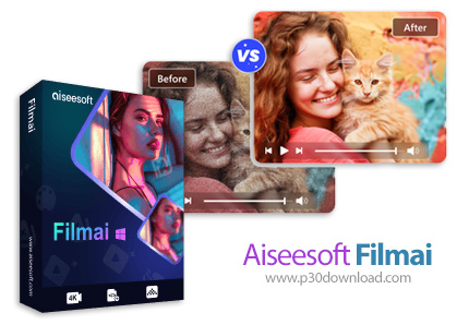 دانلود Aiseesoft Filmai v1.0.18 x64 - نرم‌افزار ویرایش و مدیریت فایل‌های ویدئویی