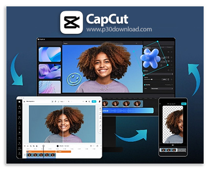 دانلود CapCut Video Editor v5.6.0.2080 x64 - نرم افزار کپ کات برای ویندوز