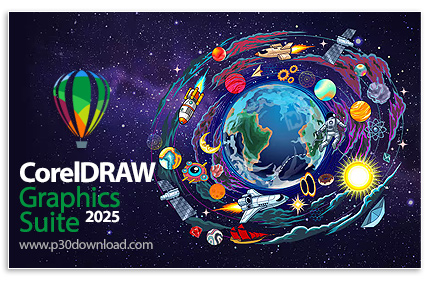 دانلود CorelDRAW Graphics Suite 2025 v26.0.0.101 x64 - کورل دراو، نرم افزار قدرتمند طراحی برداری