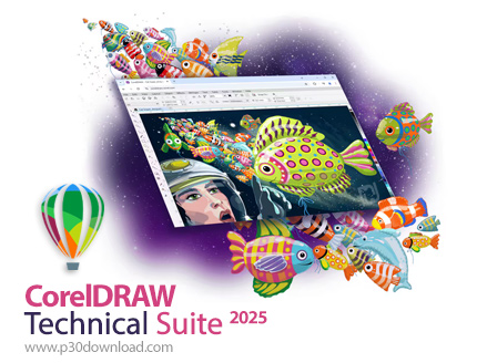 دانلود CorelDRAW Technical Suite 2025 v26.0.0.101 x64 - مجموعه نرم افزار های طراحی کورل