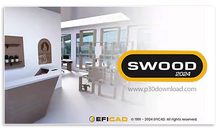 دانلود EFICAD Swood 2024 SP4.0 x64 for SolidWorks - پلاگین نجاری و کار با چوب در سالیدورکس
