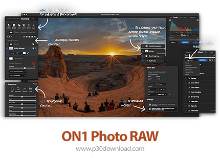 دانلود ON1 Photo RAW / RAW MAX 2026.1 v20.1.0.17740 x64 - نرم افزار ویرایشگر تصاویر