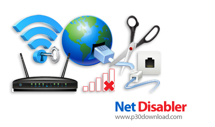 دانلود Net Disabler v1.1 - نرم‎افزار قطع دسترسی به اینترنت