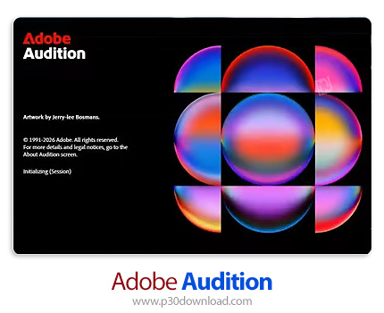 دانلود Adobe Audition 2026 v26.0.0.56 x64 - آدیشن ۲۰۲۶، نرم افزار ویرایش فایل‌های صوتی