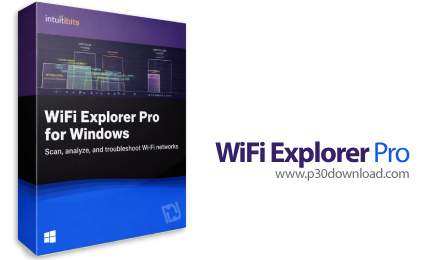 دانلود WiFi Explorer Pro v1.1.12.0 x64/x86 - نرم افزار عیب‎یابی شبکه بی‎سیم