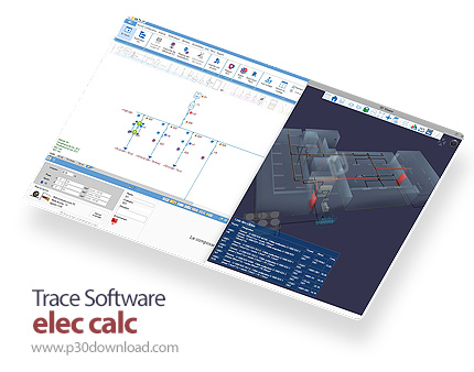 دانلود Trace Software elec calc 2026.0.483.1 - نرم‌افزار پیشرفته طراحی و محاسبات الکتریکی برای نصب L