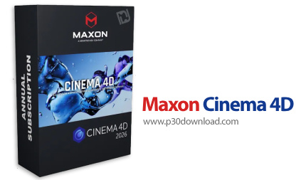 دانلود Maxon Cinema 4D v2026.3.1 x64 - سینمافوردی، نرم افزار طراحی و مدل سازی سه بعدی