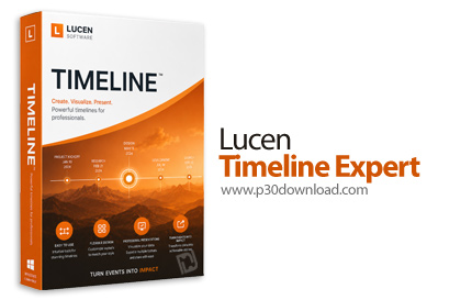دانلود Lucen Timeline Expert (formerly Office Timeline) v14.20.00.00 - افزونه ساخت جداول زمانی برای 