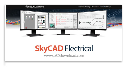 دانلود SkyCAD Electrical v1.3.63.24343 x64 - نرم‌افزار طراحی نقشه‌های برق و مستندسازی پروژه‌های الکت