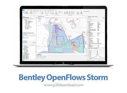 دانلود Bentley OpenFlows Storm 2026 v26.00.00.514 x64 - نرم افزار مدل‌سازی هیدرولوژیکی و هیدرولیکی ش