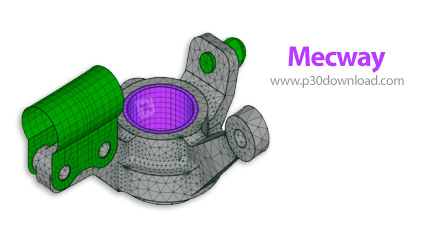دانلود Mecway v28.0 - نرم‌افزار تحلیل المان محدود برای شبیه‌سازی مکانیکی و حرارتی