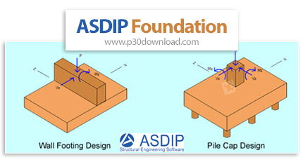دانلود ASDIP Foundation v5.6.0.6 x64 - نرم افزار طراحی و تحلیل پی و فونداسیون بتنی