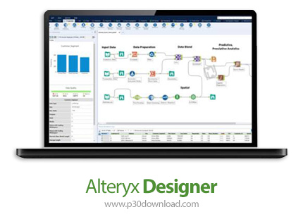 دانلود Alteryx Designer 2022.3.1.395 x64 - نرم افزار آماده‌سازی، تحلیل و خودکارسازی داده‌ها