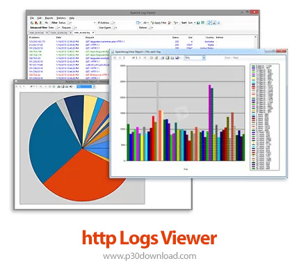 دانلود HTTP Logs Viewer v7.01 - نرم افزار نمایش و آنالیز فایل های لاگ سرور های آپاچی