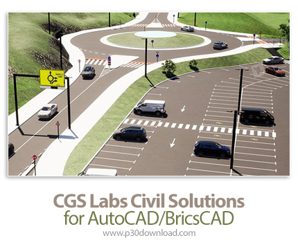 دانلود CGS Labs Civil Solutions 2026.0 x64 for AutoCAD/BricsCAD - مجموعه نرم‌افزارهای طراحی راه، راه
