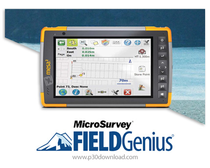 دانلود MicroSurvey FieldGenius v12.0 - نرم‌افزار نقشه‌برداری و جمع‌آوری داده‌های میدانی