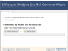 Windows Live Mail Converter Wizard Screenshot 3