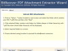 PDF Attachment Extractor Wizard Screenshot 1