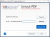 BitRecover Unlock PDF Screenshot 1