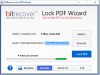 BitRecover Lock PDF Wizard Screenshot 1