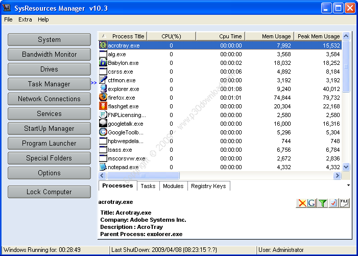 SysResources Manager 12 4 SysResources Manager 12 4