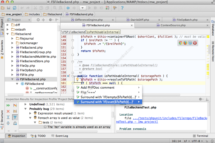 JetBrains PhpStorm 2023.1.3 instal the new version for ios