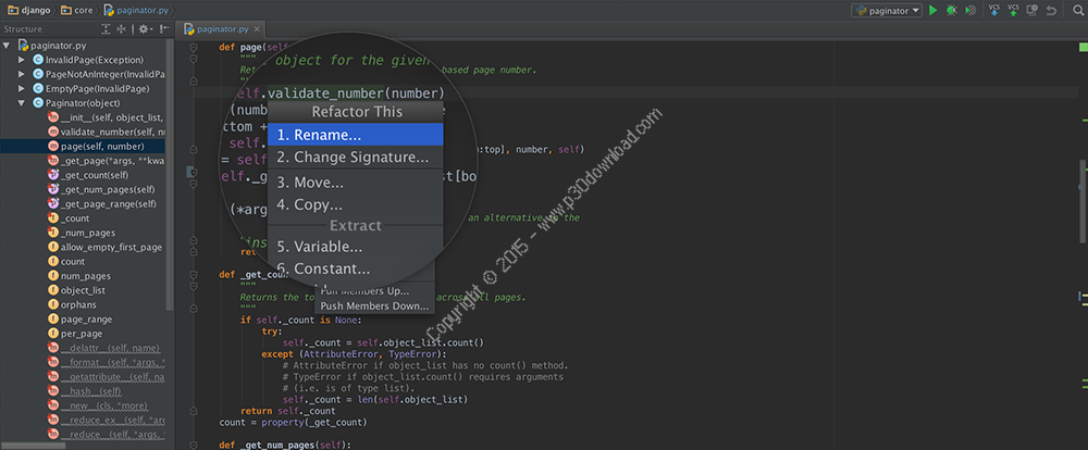 pycharm professional django