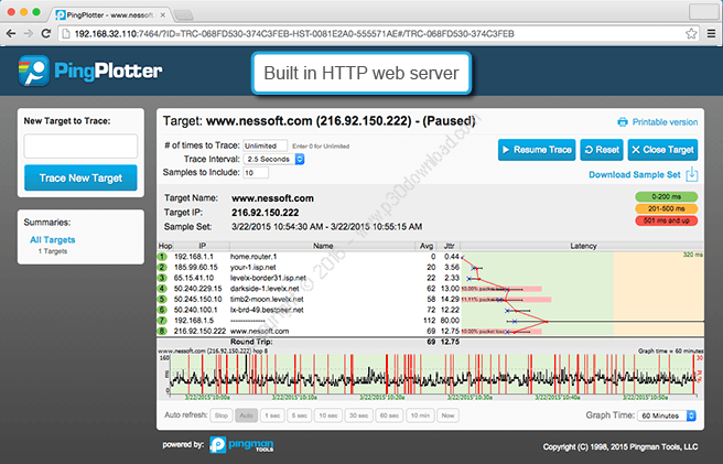 for android download PingPlotter Pro 5.24.3.8913