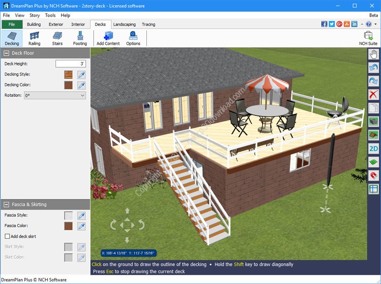 دانلود NCH DreamPlan Plus v6.25 x64 - نرم افزار طراحی خانه و فضای داخل