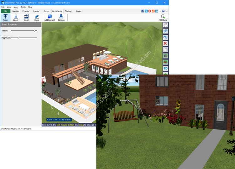 NCH DreamPlan Home Designer Plus 8.23 free download