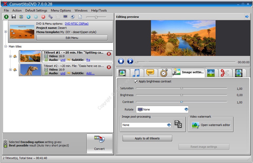 how to stop video playback after burning with vso convertxtodvd