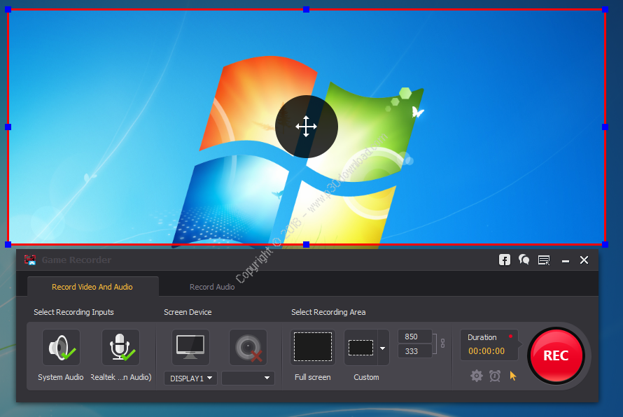 Aiseesoft Screen Recorder 2.9.6 instaling