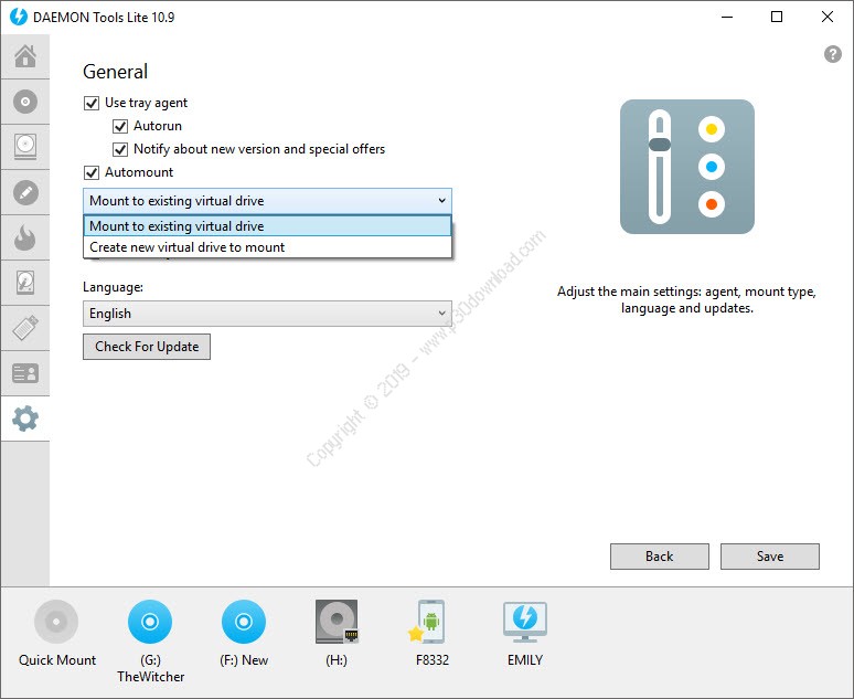 Daemon Tools Lite 11.2.0.2080 + Ultra + Pro instal the new for android