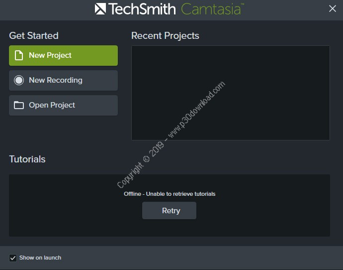 instaling TechSmith Camtasia 23.2.0.47710