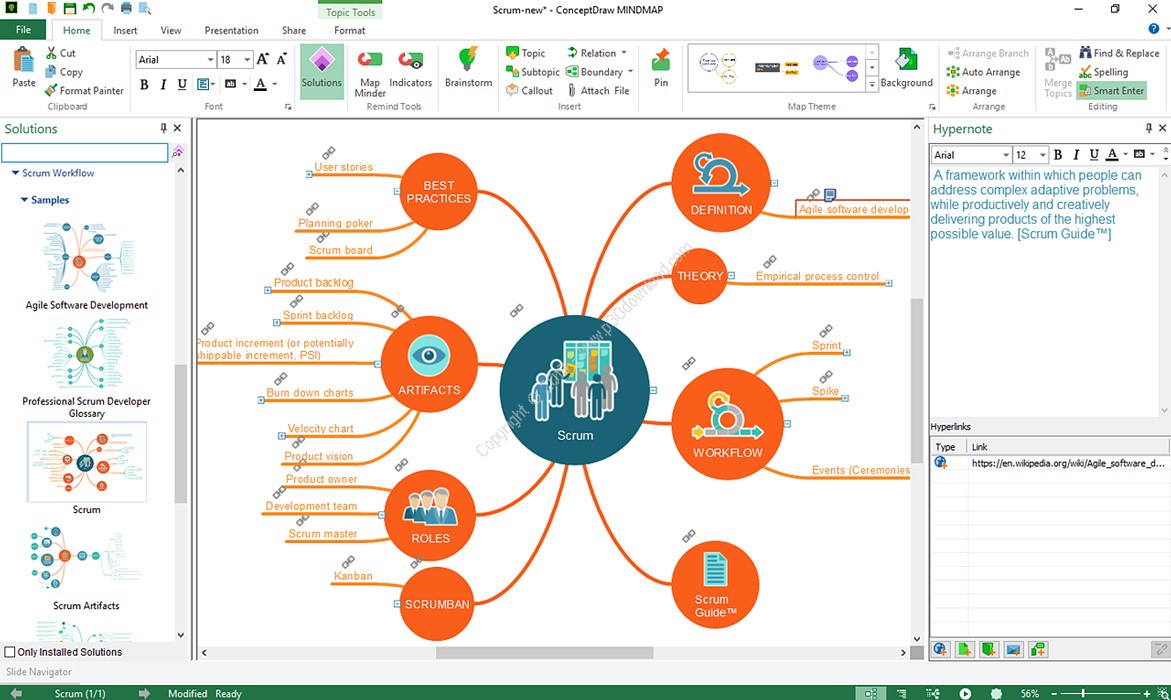 download the new Concept Draw Office 10.0.0.0 + MINDMAP 15.0.0.275